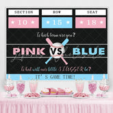 Lofaris Its A Game Time Volleyball Themed Baby Shower Backdrop